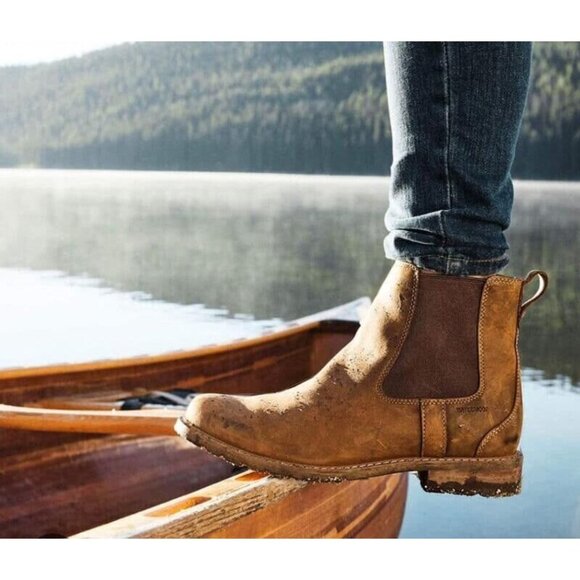 Ariat Shoes - New Ariat Wexford Waterproof Chelsea Boot Womens US 9 - Weathered Brown Leather
